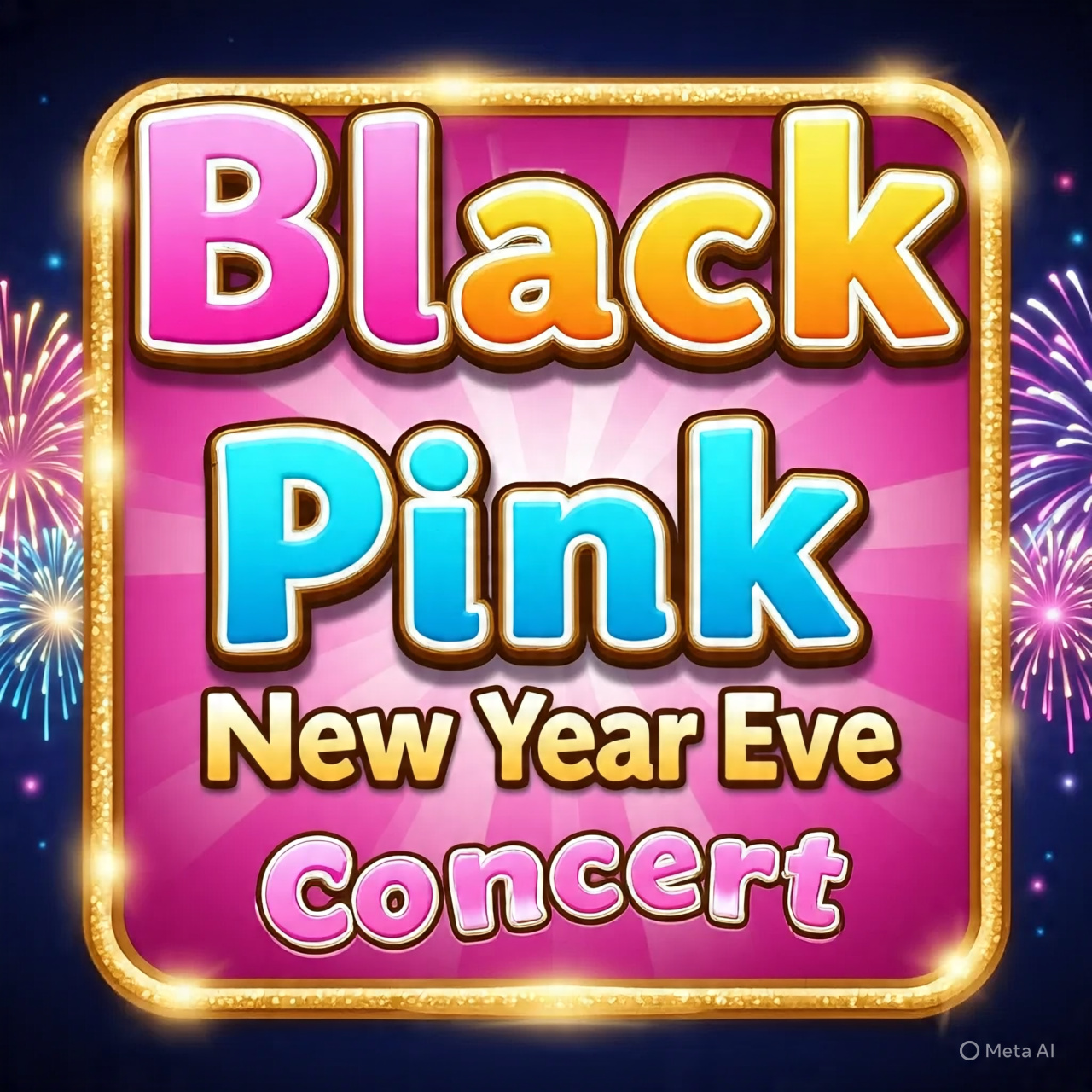 Black Pink New Year Eve Concert