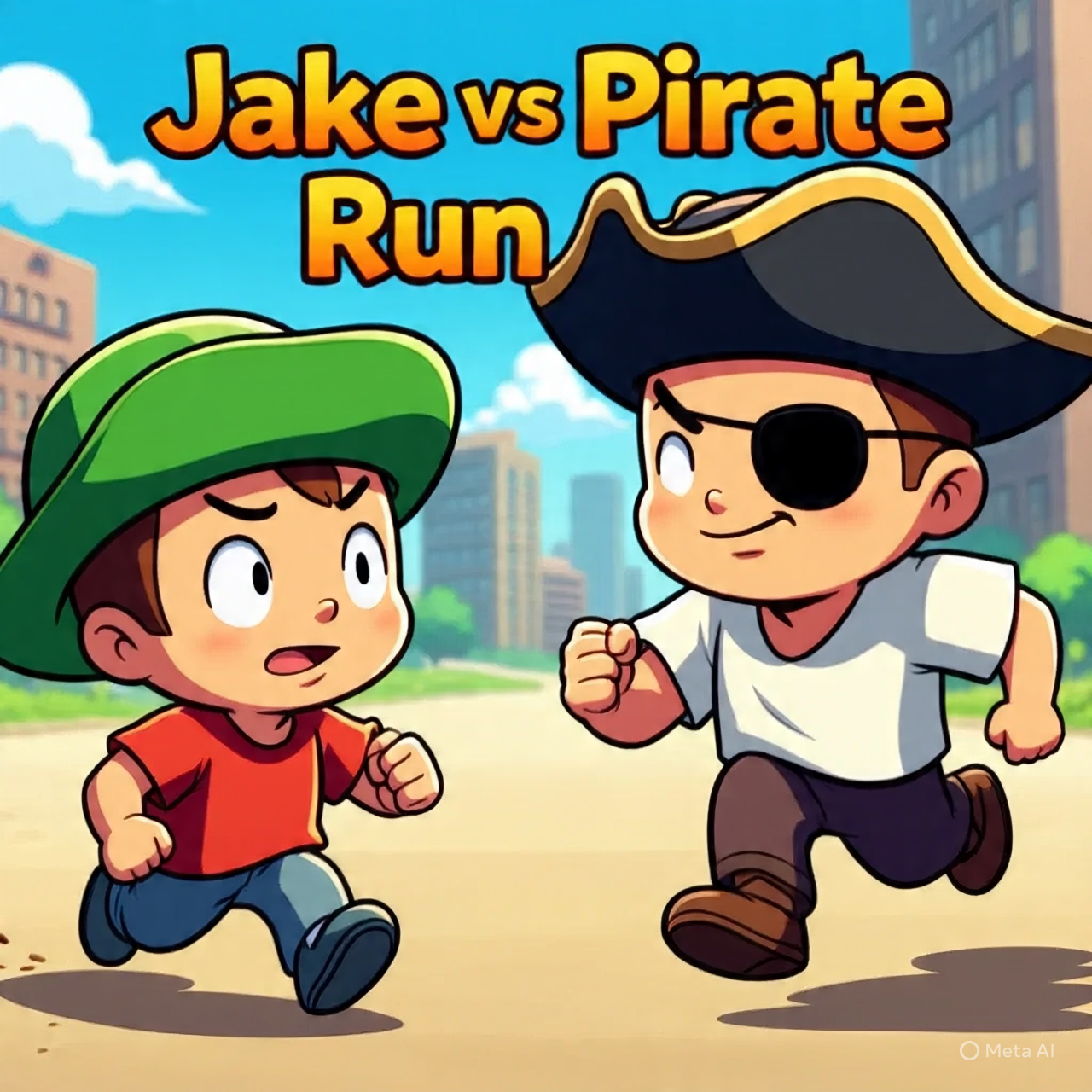 Jake vs Pirate Run