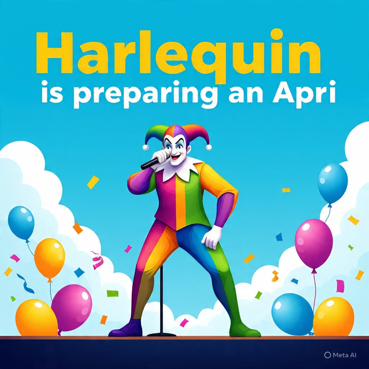 Harlequin is preparing an April Fools rally